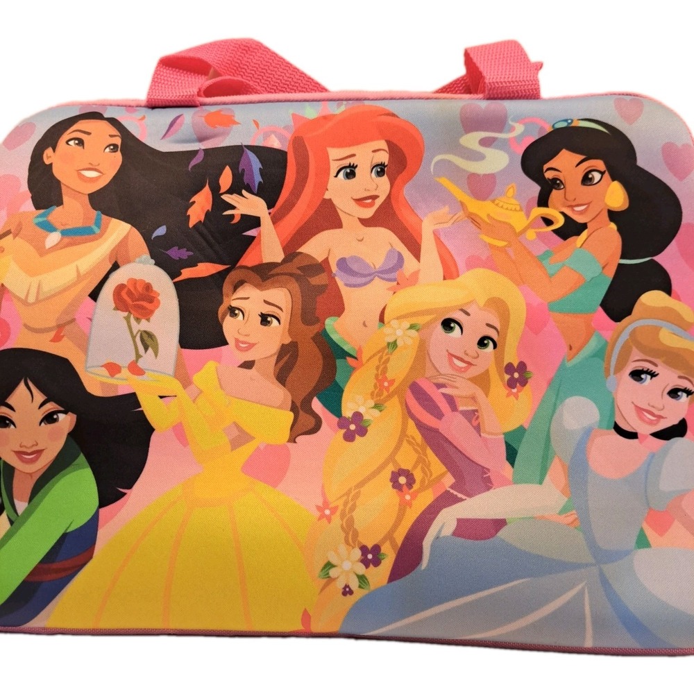 Disney Princess Laptop Bag Sleeve New with Tags Zipper Pocket Back to School